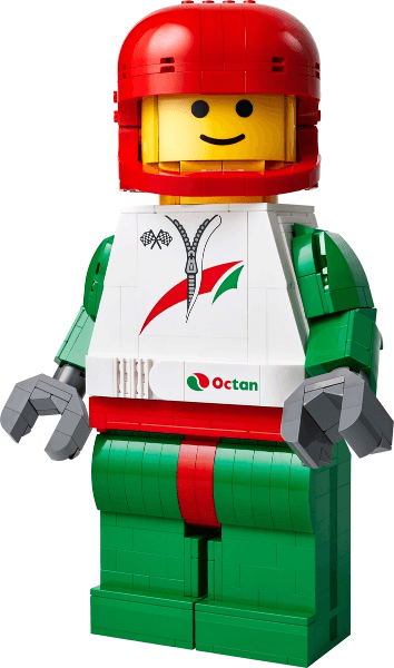 LEGO Up-Scaled Racing Driver Minifigure (40819-1) set, 2025