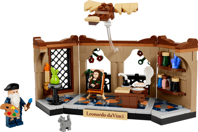 LEGO Tribute to Leonardo da Vinci (40902-1) set, 2026