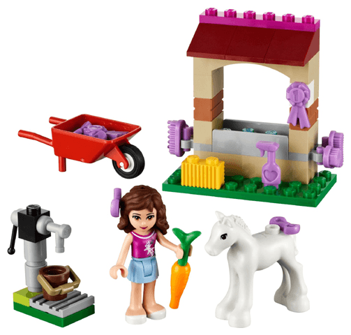 LEGO Olivia's Newborn Foal (41003-1) set, 2013