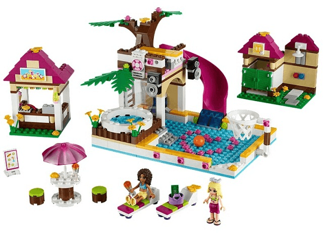 LEGO Heartlake City Pool (41008-1) set, 2013