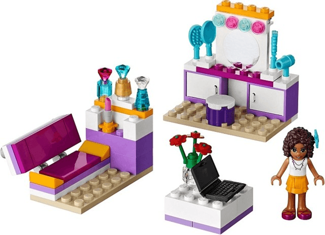 LEGO Andrea's Bedroom (41009-1) set, 2013