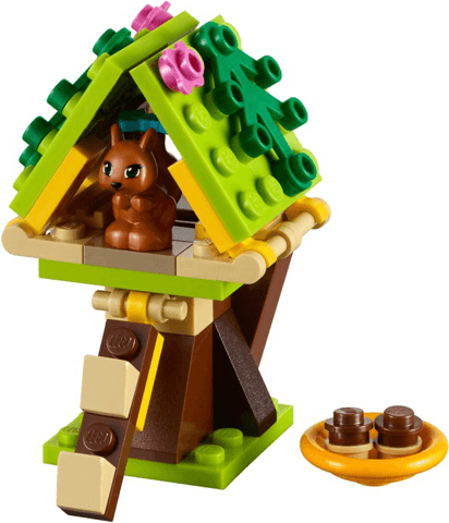 LEGO Squirrel's Tree House (41017-1) set, 2013