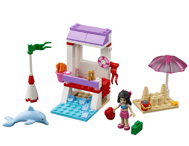 LEGO Emma's Lifeguard Post (41028-1) set, 2014