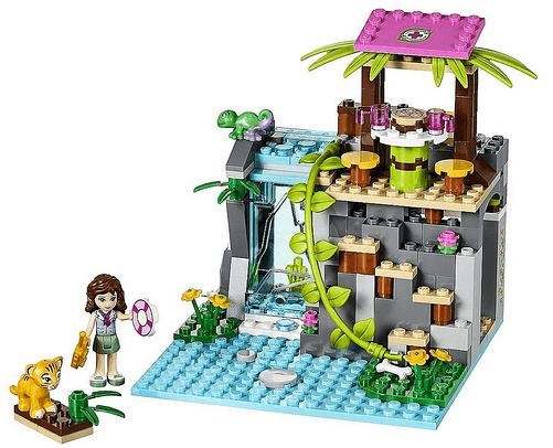 LEGO Jungle Falls Rescue (41033-1) set, 2014