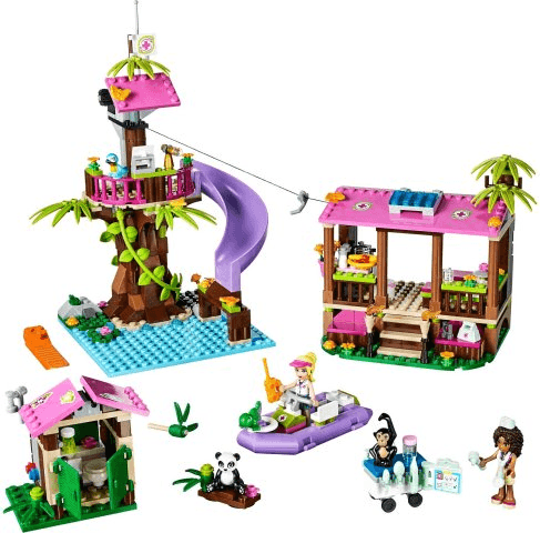 LEGO Jungle Rescue Base (41038-1) set, 2014