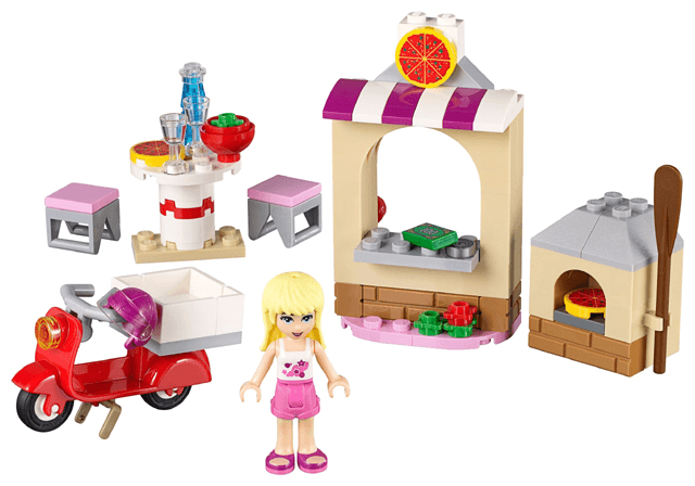LEGO Stephanie's Pizzeria (41092-1) set, 2015
