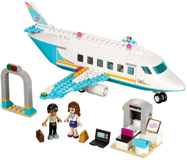 LEGO Heartlake Private Jet (41100-1) set, 2015