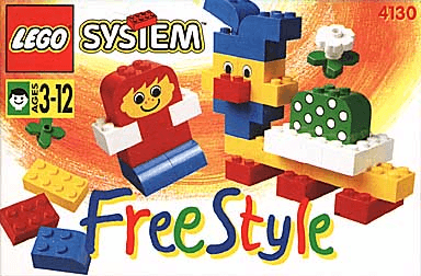 LEGO FreeStyle Building Set #1 (4130-1) set, 1995