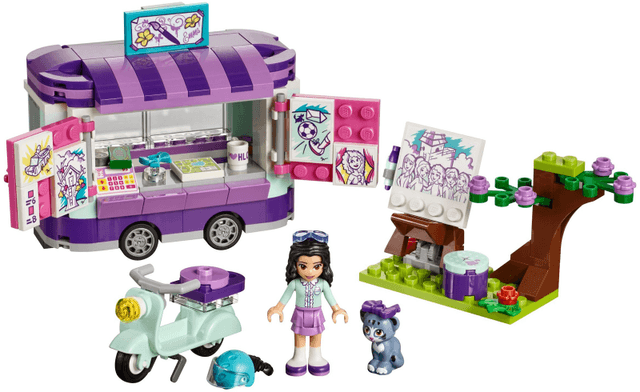 LEGO Emma's Art Stand (41332-1) set, 2018