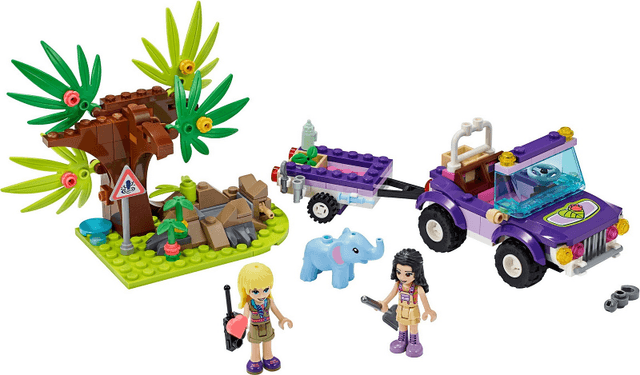 LEGO Baby Elephant Jungle Rescue (41421-1) set, 2020