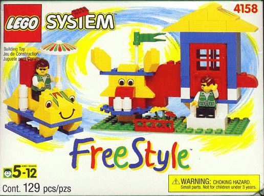 LEGO Small FreeStyle Box (4158-1) set, 1997