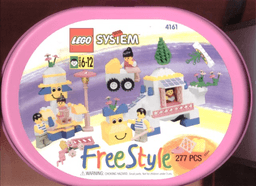 LEGO Girl's FreeStyle Suitcase (4161-1) set