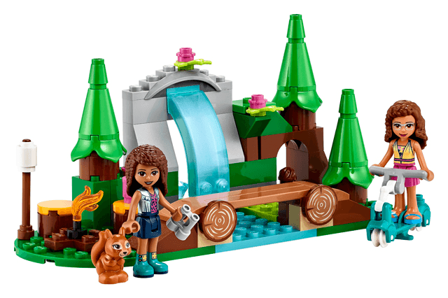 LEGO Forest Waterfall (41677-1) set, 2021
