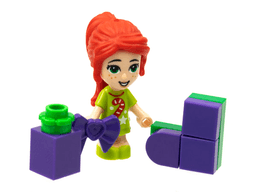 LEGO Advent Calendar 2021, Friends (Day 19) - Mia, Stocking, and Package (41690-20) set