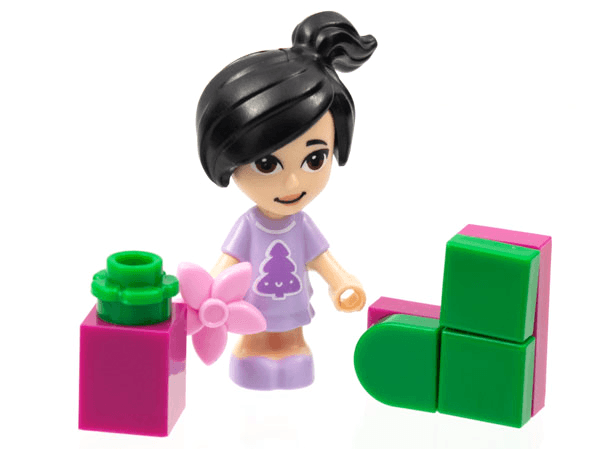 LEGO Advent Calendar 2021, Friends (Day  3) - Emma, Stocking, and Package (41690-4) set, 2021