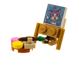LEGO Advent Calendar 2021, Friends (Day  4) - Paint and Easel (41690-5) set