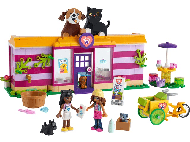 LEGO Pet Adoption Café {Cafe} (41699-1) set, 2022