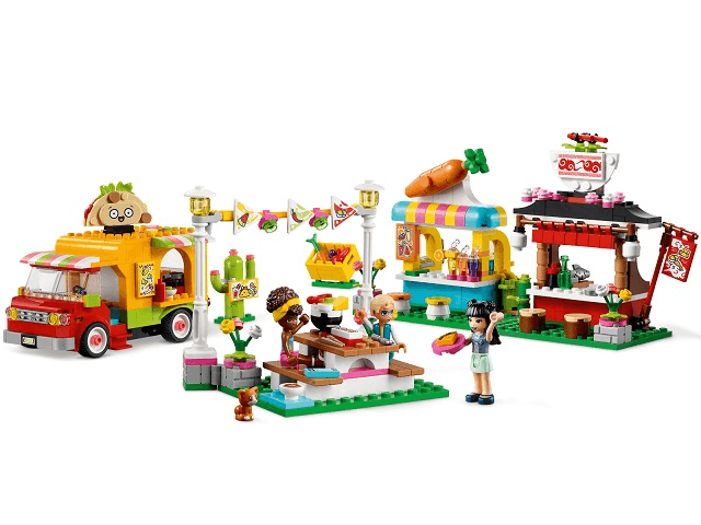 LEGO Street Food Market (41701-1) set, 2022