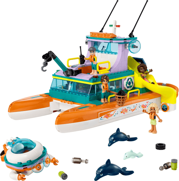 LEGO Sea Rescue Boat (41734-1) set, 2023