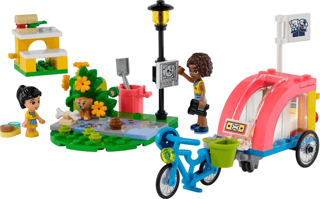 LEGO Dog Rescue Bike (41738-1) set, 2023