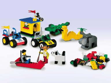 LEGO Adventures with Max & Tina (4175-1) set, 2001