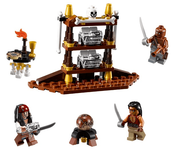 LEGO The Captain's Cabin (4191-1) set, 2011