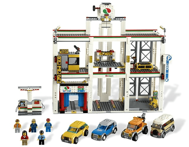 LEGO City Garage (4207-1) set, 2012