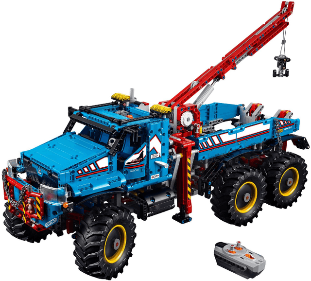 LEGO 6x6 All Terrain Tow Truck (42070-1) set, 2017