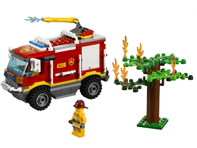 LEGO 4 × 4 Fire Truck (4208-1) set, 2012