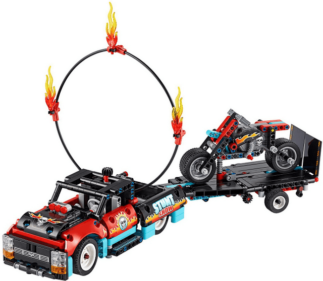 LEGO Stunt Show Truck & Bike (42106-1) set, 2020