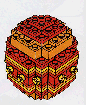 LEGO LEGO Stores Easter Opening Egg for 2004 - Orange (4212850-1) set, 2004