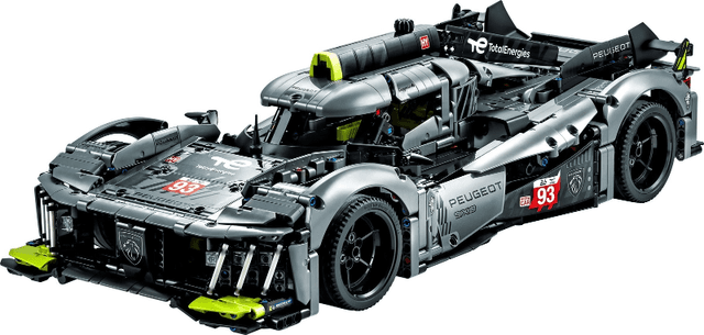 LEGO Peugeot 9X8 24H Le Mans Hybrid Hypercar (42156-1) set, 2023