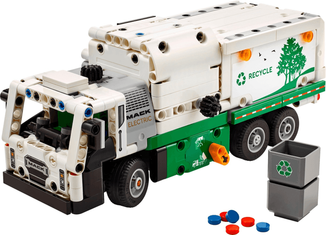 LEGO Mack LR Electric Garbage Truck (42167-1) set, 2024