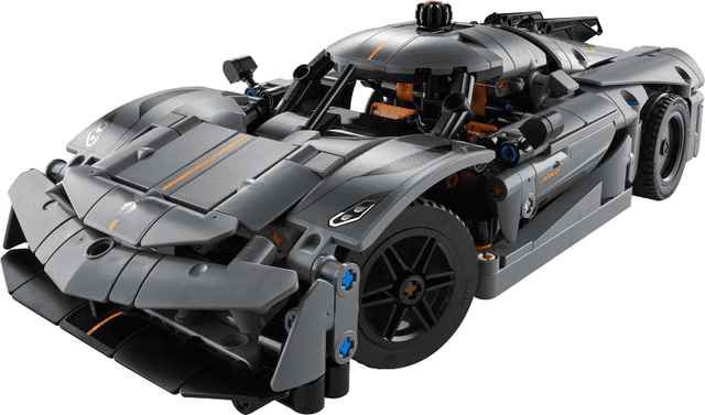 LEGO Koenigsegg Jesko Absolut Gray Hypercar (42173-1) set, 2024