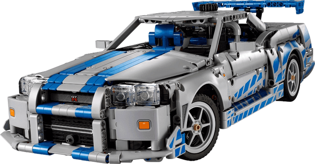 LEGO 2 Fast 2 Furious Nissan Skyline GT-R (R34) Car (42210-1) set, 2025