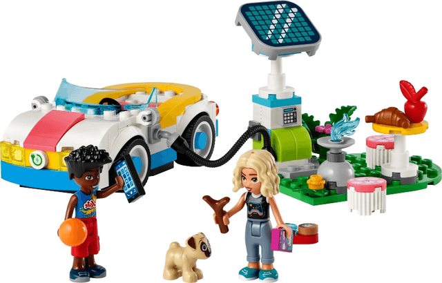LEGO Electric Car and Charger (42609-1) set, 2024