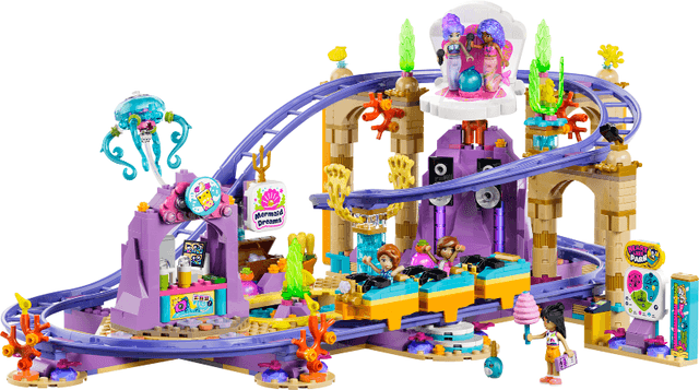 LEGO Mermaid Roller Coaster Ride (42703-1) set, 2026