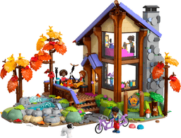 Cozy Fall Forest Cabin