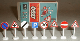 LEGO Road Signs (The Building Toy) (432-1) set