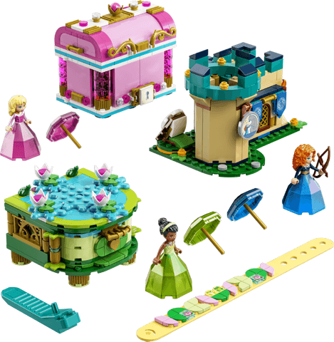 LEGO Aurora, Merida and Tiana’s Enchanted Creations (43203-1) set, 2022