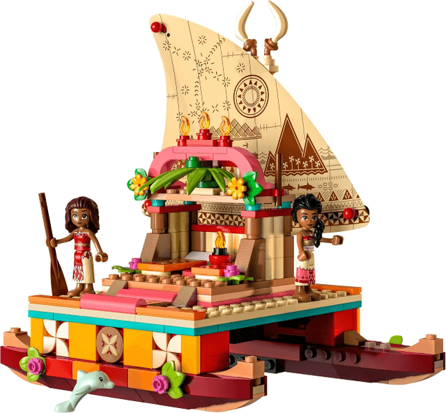 LEGO Moana's Wayfinding Boat (43210-1) set, 2023
