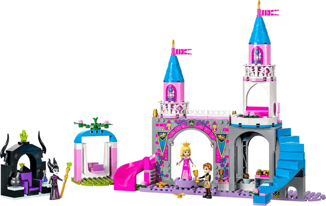 LEGO Aurora's Castle (43211-1) set, 2023