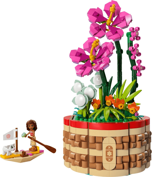 LEGO Moana's Flowerpot (43252-1) set, 2024