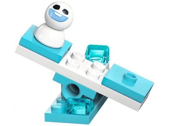 LEGO Advent Calendar 2024, Disney (Day 10) - Seesaw and Snowgie (43253-11) set, 2024