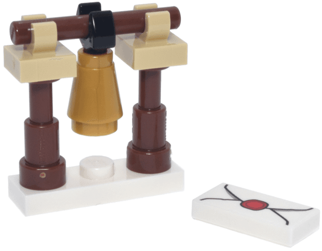 LEGO Advent Calendar 2025, Disney Frozen (Day 14) - Micro Bell and Letter (43273-15) set, 2025