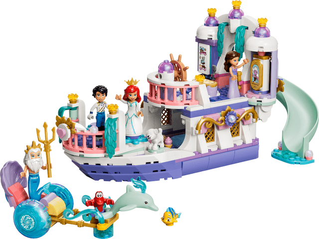 LEGO Ariel's Royal Wedding Boat (43299-1) set, 2026