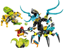 LEGO QUEEN Beast vs. FURNO, EVO & STORMER (44029-1) set