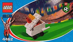 LEGO Coca-Cola Hot Dog Trolley polybag (4462-1) set, 2002