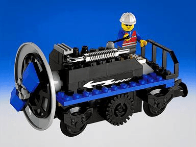 LEGO Train Track Snow Remover (4533-1) set, 1999
