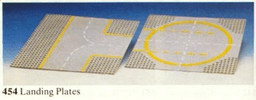 LEGO Two Lunar Landing Plates (454-1) set